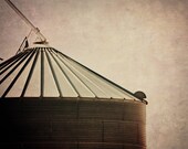 Industrial Mill photograph Antique style photography fine art Metallic photo 8x12