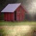 Hazy Country Rural Shack Fine Art 8x8 Metallic Dream Like Photo Print