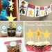 Vintage Cowboy Cutie - Birthday Decoration Banner (felt & fabric)