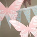 Large Butterflies - Hanging Decoration from the Shabby Chic Collection