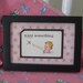 Whitman Pre-Primer Framed Flash Card - "want something"