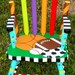 Custom Painted Rocking Chair for Children Hand Painted Rocker Boys or Girls FREE SHIPPING