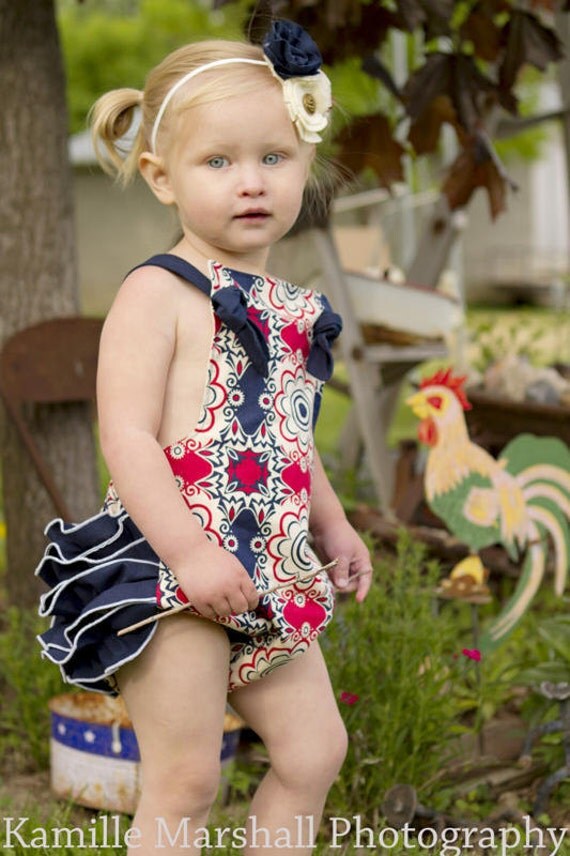 Land of the Free Sunsuit....... Lillie's & Lollipops