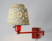 Vintage Crafty Lampshade - boxofhollyhocks