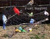 CUSTOM bird cage mobile 8-15" diameter