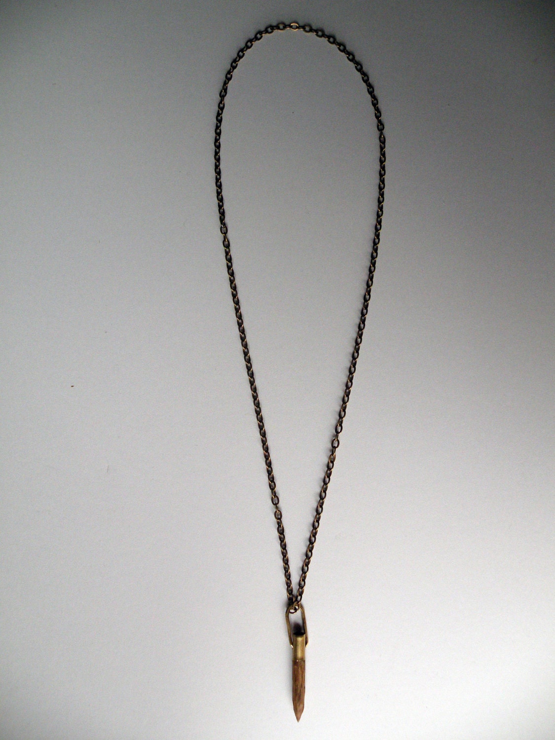 Wooden Stake Necklace