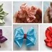 Handmade Pattern Tutorial Lucia Hair Bows (with lined clips tutorials) INSTANT DOWNLOAD