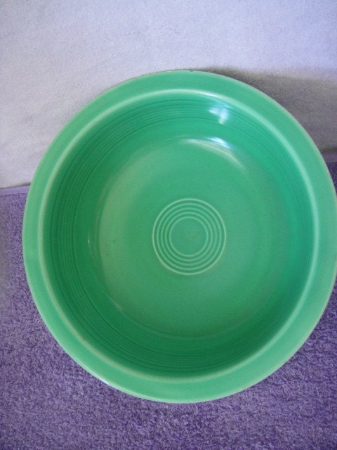 Fiesta Green Nappy Bowl