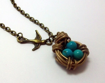 Bird Nest Necklace