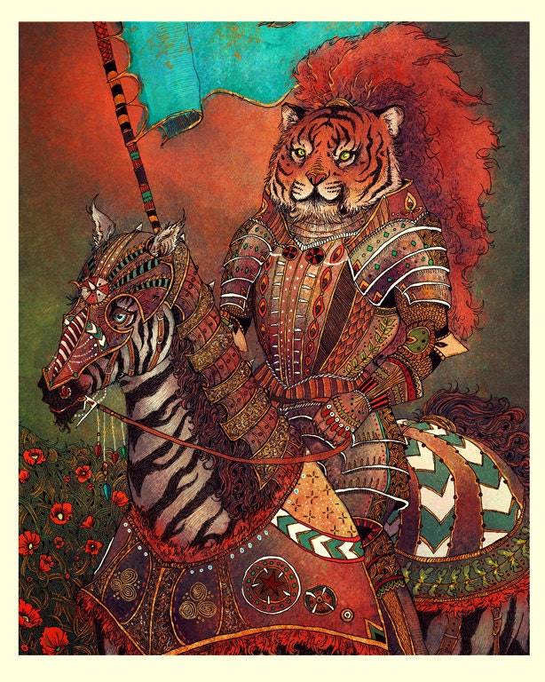 The Knave of Stripes 8x10" Print