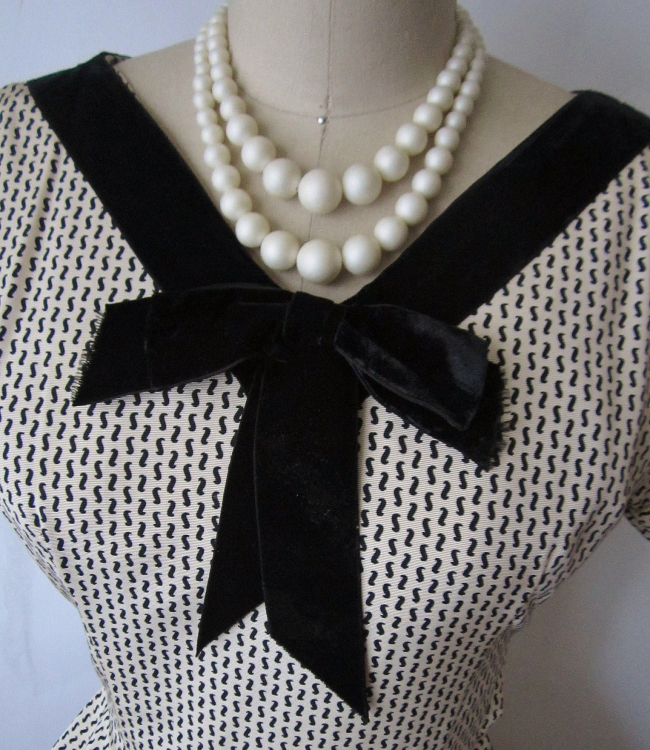 Reserved for Sarah 50's Cocktail Dress // Vintage 1950's New Look Cocktail Party Mad Men Dress XS