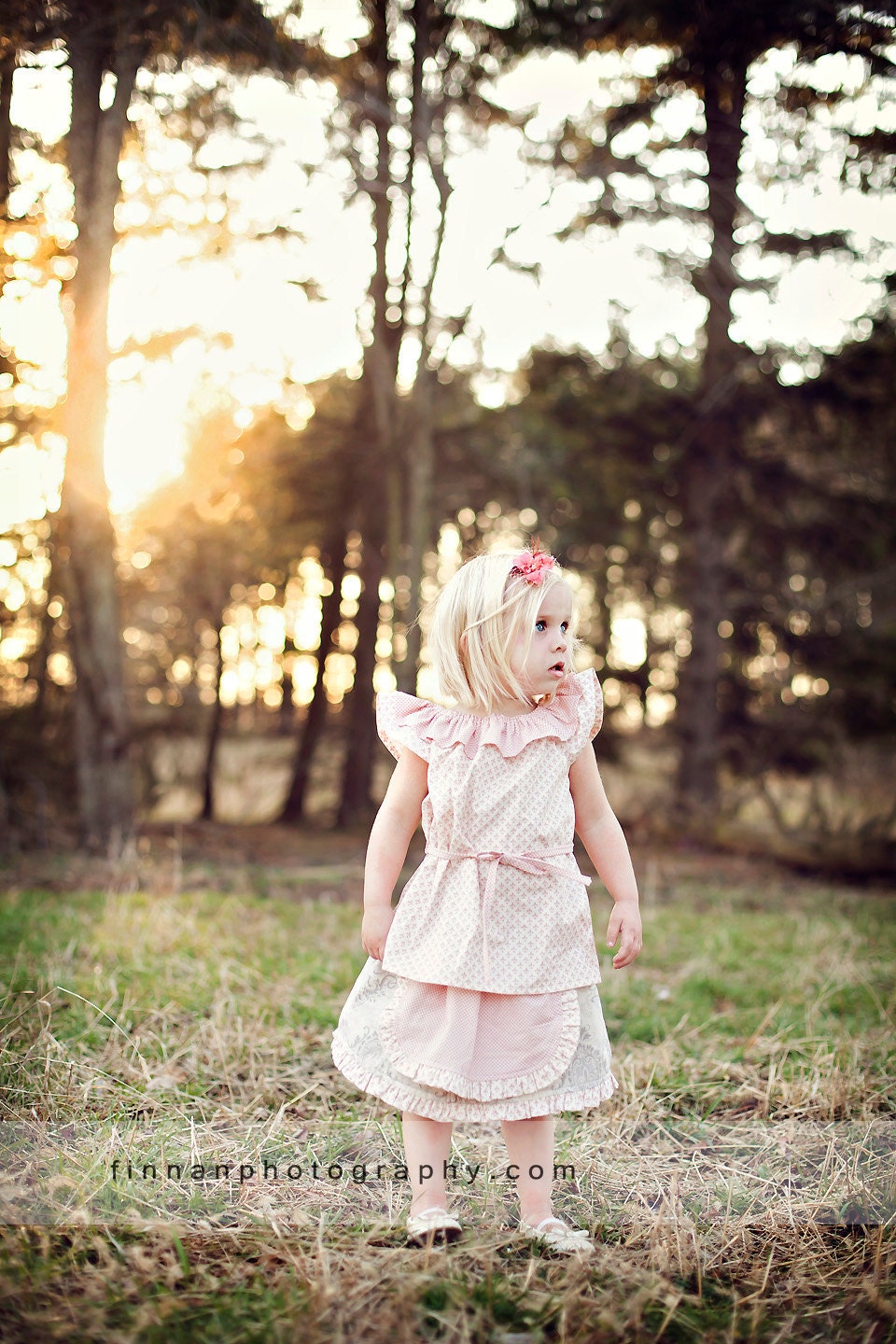 Girls Ritzy Ruffle top or dress sewing PDF pattern tutorial for children babies child kids toddlers by Tenderfeet Stitches INSTANT DOWNLOAD