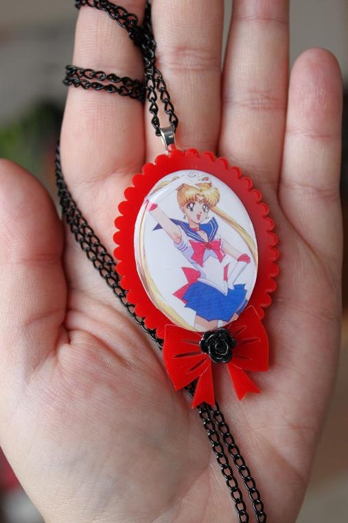 SALE - Sailor Moon Necklace - Sailor Scout Jewelry
