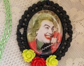 The JOKER - Oldschool Joker Necklace - Batman Necklace
