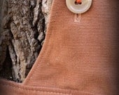 Honey Brown Corduroy - A Good Day OVERALLs