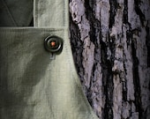 Leaf Green Linen - A Good Day OVERALLs