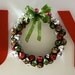 JOY Holiday Wall Letters with Jingle Bell Wreath O