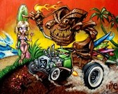 Barrels or Bust art print