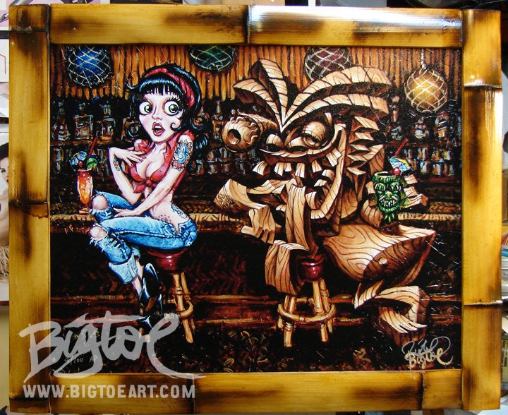 Ruby's Dilemma Limited Edition Giclee Print on Canvas