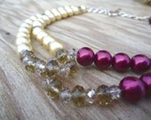 Beaded Pearl Necklace