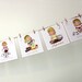 Alphabet Wall Cards, Blonde Girl - Back to School, Children's Room Artwork, Nursery Artwork
