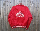 Vintage Stunt Show America Nylon Jacket Mens Large