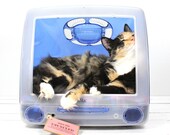 Upcycled Apple Computer Pet Bed - iMac - "Think different"