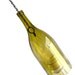 Gold Chardonnay Wine Bottle Candle Holder Hanging Hurricane Lantern Big 1.5L
