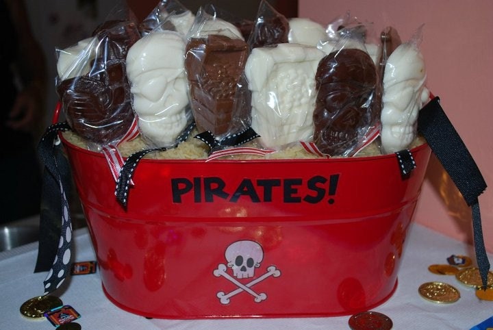 Pirate Party Lollipops One Dozen