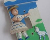 SALE Mary had a Little Lamb Light Switch Plate / Cover