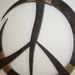 Rustic Peace Sign Wall Decor 13"