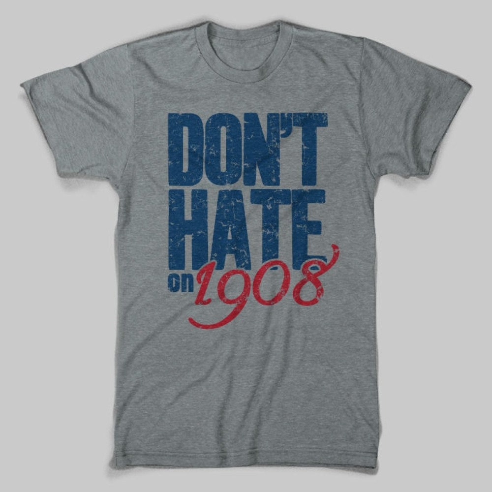 Vintage Chicago Cubs T-Shirt Heather Gray