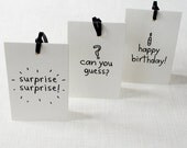 Gift tag set of 3