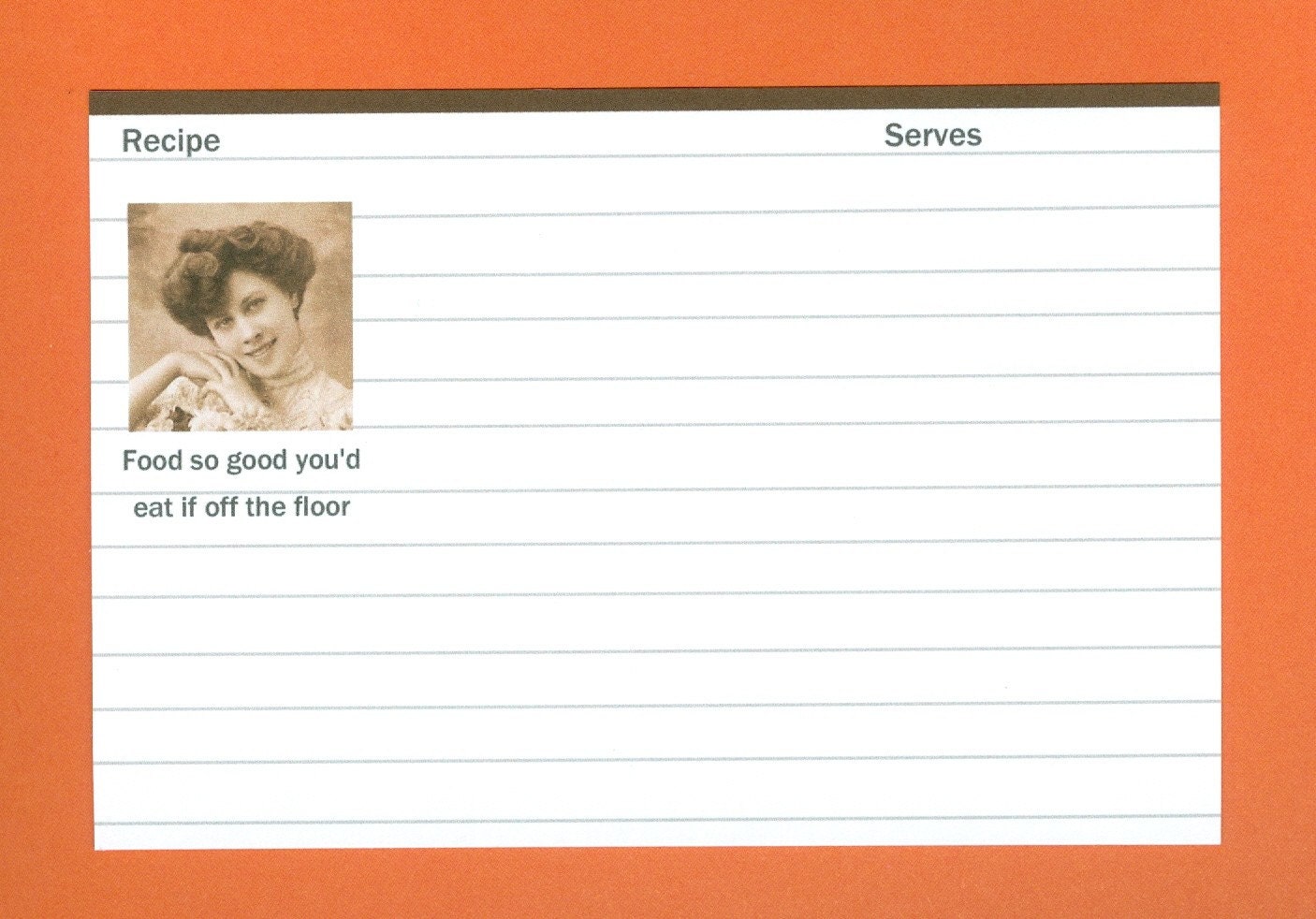 Recipe Cards 4 x 6  20 ct. Food so Good you can ...