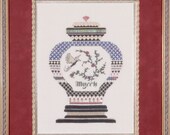 A Victoria Sampler Design - Myrrh Leaflet 13 and Thread Accessory Pack