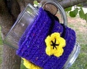 Coffee mug cozy crochet pattern