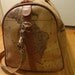 Vintage Globe Map Vinyl Vegan Duffle Duffel Gym Shoulder Bag Hold All Carry On