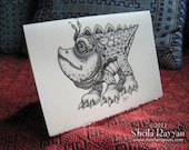 Greeting Card - Snarfle