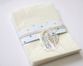 25 Flat Glassine Candy Buffet Treat Bags . Merchandise Bag . Wedding Favor Goodie Sacks . Medium Large . Reception Favor Bag //  5" x 7"