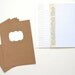 Romantic Shabby Chic . 5 Section Wire Bound // Mini Book Album Journal Notebook Diary // Under 20 Gift for Her