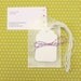 10 White Small Mini Tiny Shipping Gift Hang Tags . Scrapbook Journaling Spots . December Daily . Gift Wrap Packaging