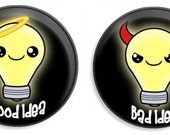 Good Idea Bad Idea 1 1/4 Pinback Buttons