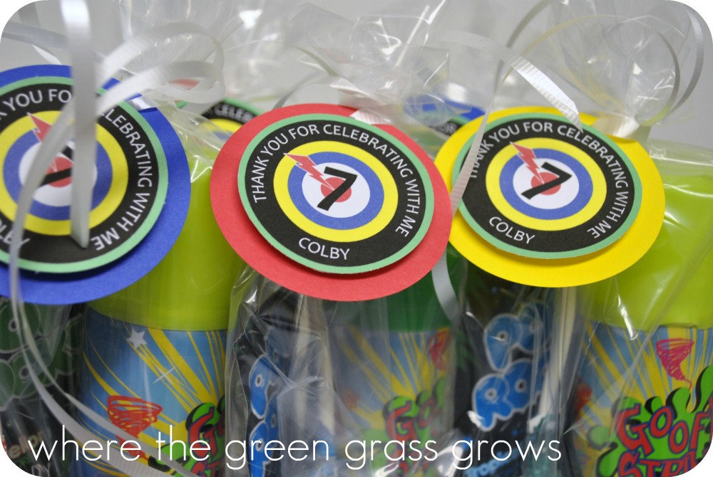 Laser Tag Party Favors