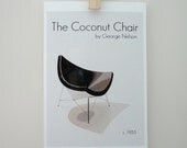 Art Print Poster The Coconut Chair by George Nelson - 4 x6
