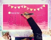 Boy OR Girl - Personalized Placemat - Print Yourself Design