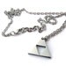 Legend of Zelda 1" Triforce - Polished Stainless Steel