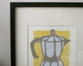 Espresso Coffee Pot Original Limited Edition Print