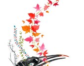 improbable beautiful and afraid of nothing 8x10 archival print