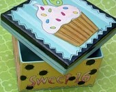 Hand Painted Gift Box- Made to Order
