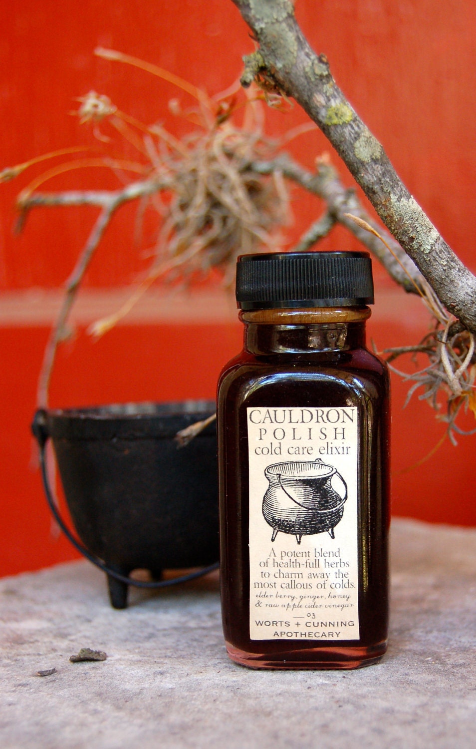 LAST CHANCE /// Cauldron Polish Cold Care Elixir - Organic - 2 oz